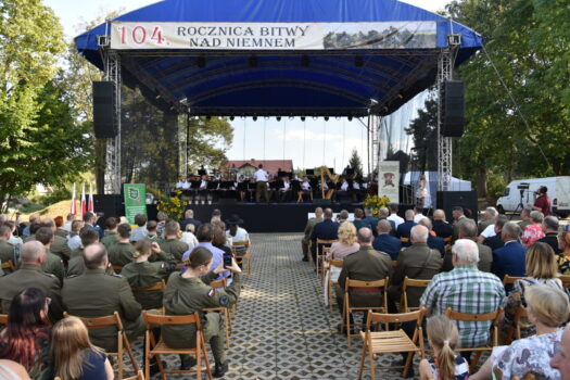 Koncert Orkiestry Koncertowej Reprezentacyjnego Zespołu Artystycznego Wojska Polskiego z okazji 104 rocznicy Bitwy nad Niemnem